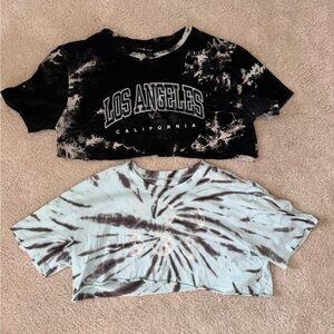 Tie Dye Crop tops